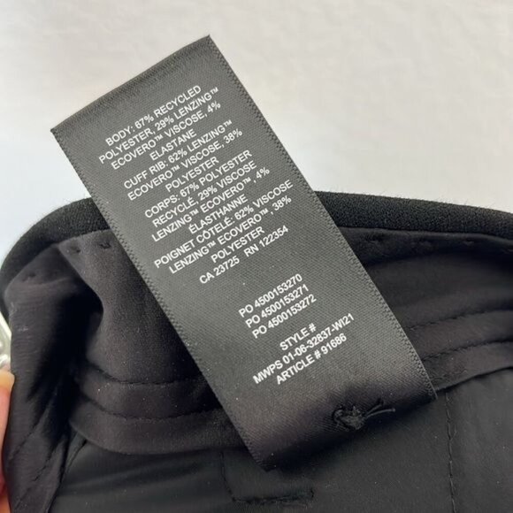 Artizia  Babaton Allegory Jogger Black Pant size‎ 6 - Picture 6 of 10